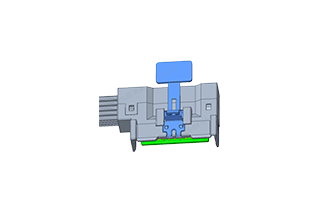<MCIO 8I LE WITH PULL TAB anti-skew		