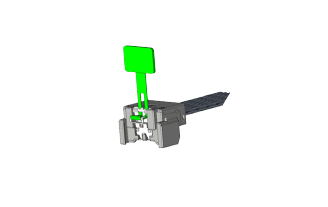 <MCIO 4I RA WITH PULL TAB anti-skew		