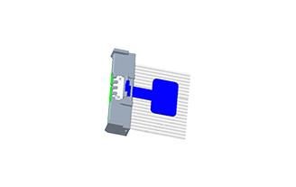 <MCIO 16I STR WITH PULL TAB anti-skew		